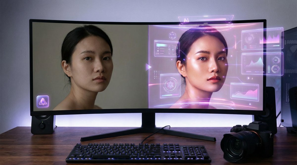校花传媒AI修图与传媒剪辑